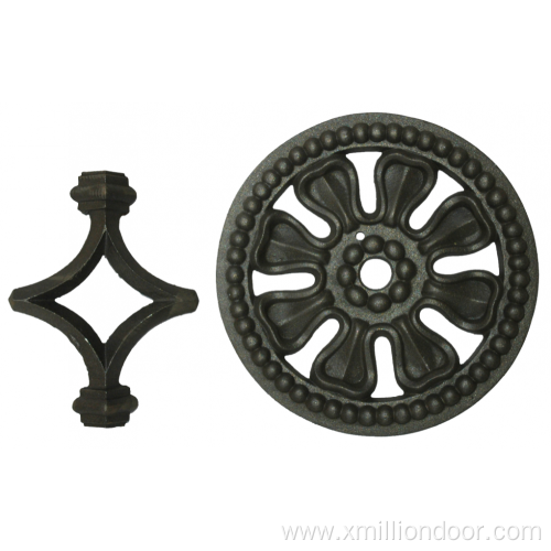 Cast iron ornamental accessories